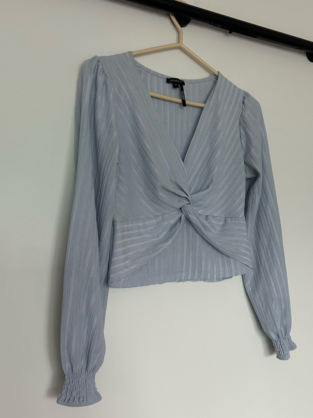 Dynamite long sleeve blouse sz S - Picture 2 of 13